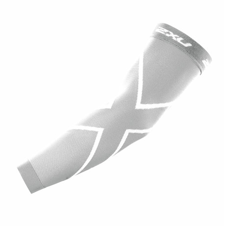 Compression Arm Sleeves // White (XS)
