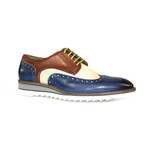 Medallion Wing-Tip Derby // Pavone Stamp Canapa (Euro: 41)