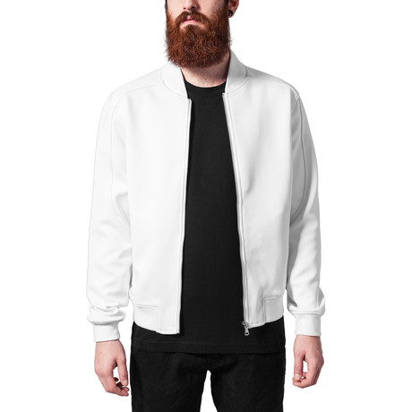 Neoprene Zip Jacket // White (S)