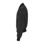 Tech Zip Bomber Jacket // Black (XL)