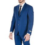 Leveque Pique Suit // Blue (Euro: 58)