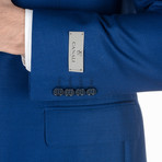 Leveque Pique Suit // Blue (Euro: 58)
