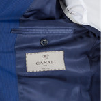 Koy Canali Striped Suit // Blue (Euro: 48)