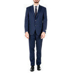 Olsen Glen Plaid Suit // Blue (Euro: 52)