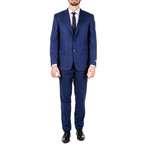 Osworth Plaid Suit // Blue (Euro: 52)