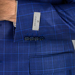 Osworth Plaid Suit // Blue (Euro: 52)