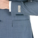 Redford Pinstripe Suit // Light Blue (Euro: 48)
