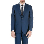 Gibson Striped Suit // Blue (Euro: 50)