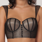 Majestic Bustier // Black (32B)