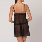 Majestic Nightwear Set // Black (Small)