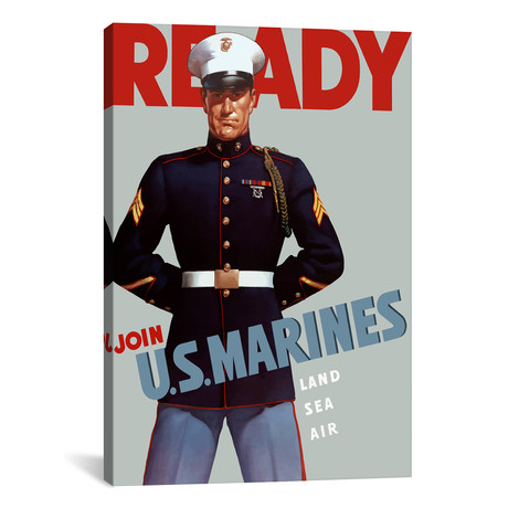 Poster From WWII // Marine Corps Recruiting