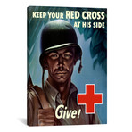 Wartime Poster // Red Cross Give!