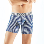 Harley Mid-Rise Boxer // Blue (L)