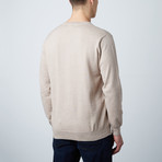 Loft 604 // Cashmere Blend Printed Sweater // Bike (L)