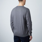 Loft 604 // Cashmere Blend Printed Sweater // Camera (S)