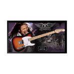 Framed Autographed Guitar // Steven Tyler