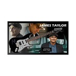 Framed Autographed Guitar // James Taylor
