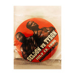 Signed Bruce Seldon Vs Mike Tyson Button // Tupac Shakur