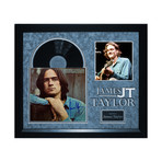 Autographed Album Collage // James Taylor I