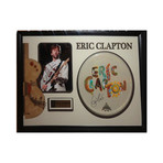 Autographed Drumhead Collage // Eric Clapton