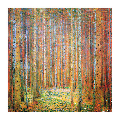 Fir Forest // Gustav Klimt