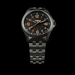 Traser Officer Pro Gun Metal Black Orange Steel Quartz // 107870