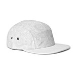 The Intrigue 5-Panel Hat // White