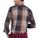 Doyle Button-Up Shirt // Brown (XS)