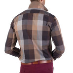 Doyle Button-Up Shirt // Brown (XS)