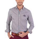 Hugh Button-Up Shirt // Gray (XL)