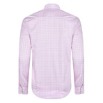 Algeron Button-Up Shirt // Light Pink + White (XS)