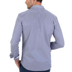 Fergus Button-Up Shirt // Blue (L)