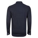 Nevill Button-Up Shirt // Navy (XS)