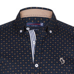 Nevill Button-Up Shirt // Navy (XS)