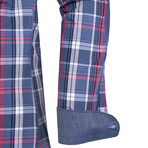 Cassius Button-Up Shirt // Indigo (XS)