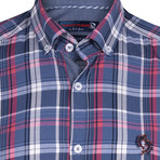 Cassius Button-Up Shirt // Indigo (XS)