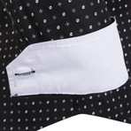 Lamont Button-Up Shirt // Black + White (S)