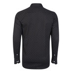 Lamont Button-Up Shirt // Black + White (XL)