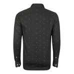 Laurence Button-Up Shirt // Green + Blue (XS)