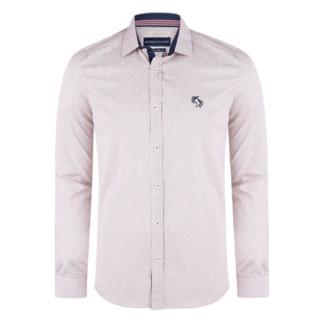 Baldwin Button-Up Shirt // Beige (XS)