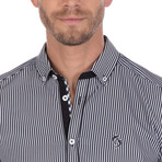 Francis Button-Up Shirt // Black (XS)