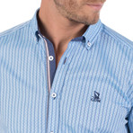Elton Button-Up Shirt // Blue (L)