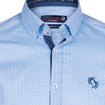 Clement Button-Up Shirt // Light Blue (XS)