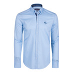 Clement Button-Up Shirt // Light Blue (XS)