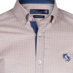 Dorian Button-Up Shirt // Ecru (XS)