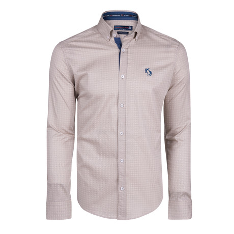 Dorian Button-Up Shirt // Ecru (XS)