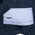 Osbert Button-Up Shirt // Navy (XS)