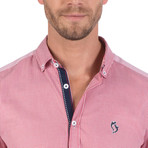 Harvey Button-Up Shirt // Red (XS)