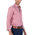 Harvey Button-Up Shirt // Red (XS)