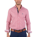 Harvey Button-Up Shirt // Red (XS)